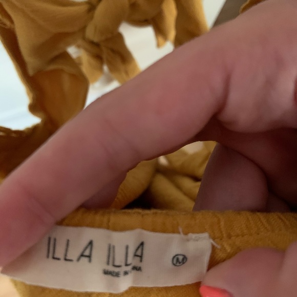 Illa Illa Mustard Yellow Romper - Picture 2 of 2